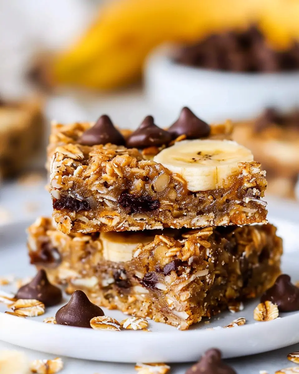 Banana Oatmeal Bars: Easy, Healthy Treats for Any Time of Day