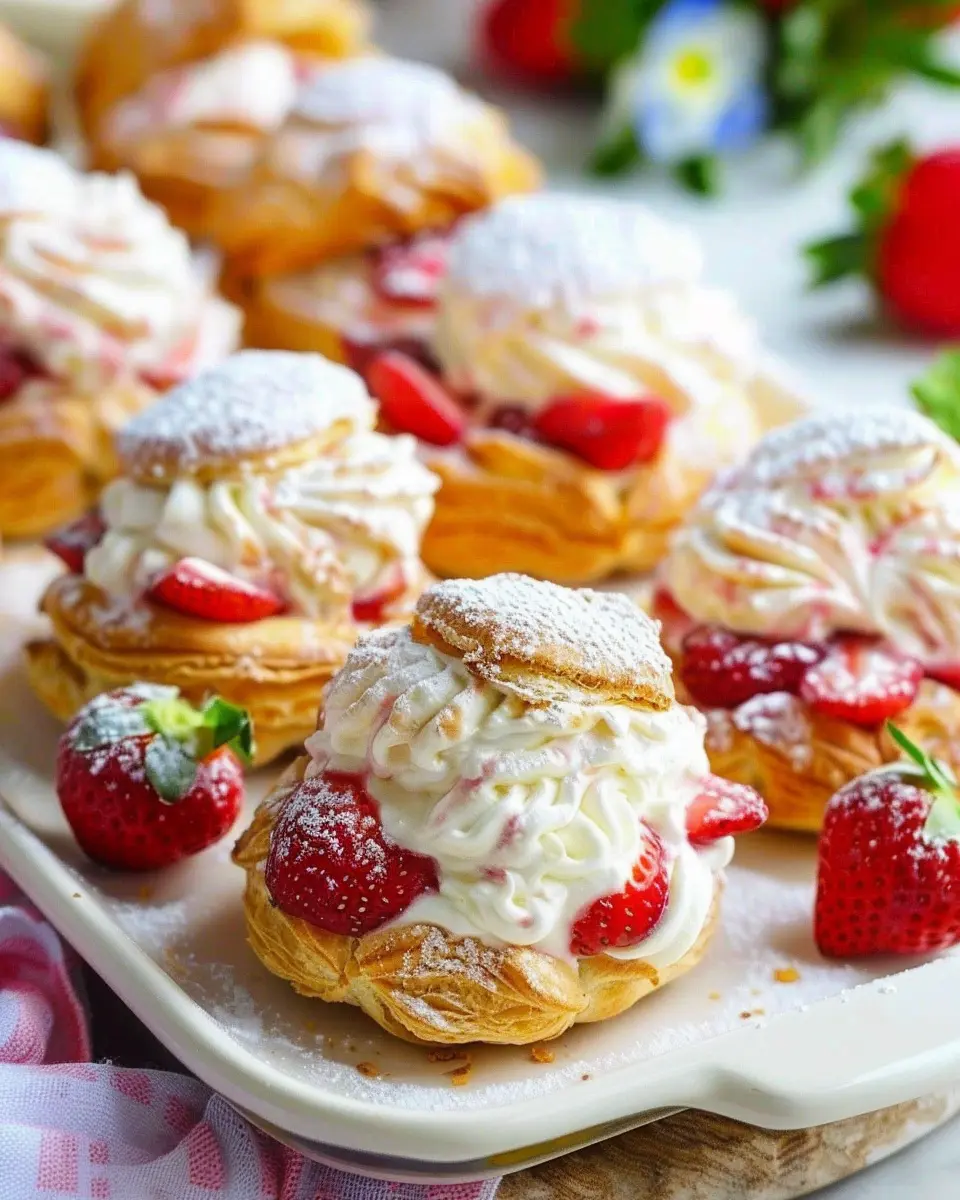 Easy Strawberry Cream Puffs: Your New Favorite Indulgent Treat
