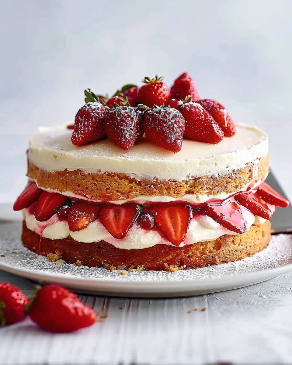Le Fraisier French Strawberry Cake: Indulgent Delight for Home Chefs