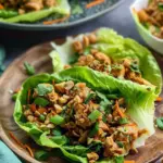 Thai Chicken Lettuce Wraps