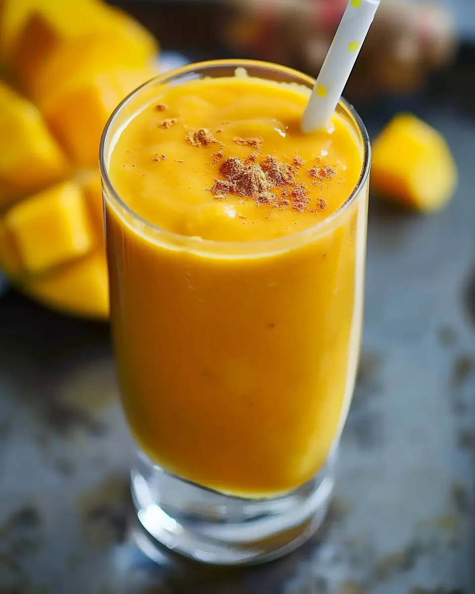 Turmeric Mango Smoothie Recipe: A Refreshingly Healthy Treat