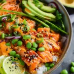 Bang Bang Salmon Rice Bowls