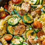 chicken Zucchini Pasta Skillet