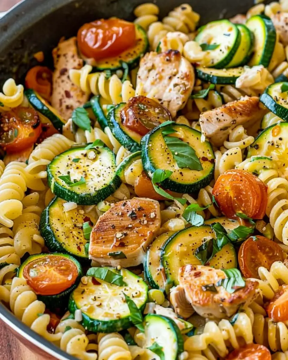 Chicken Zucchini Pasta Skillet: Easy Comfort Food for Weeknights