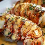 Creamy Garlic Butter Lobster Tails