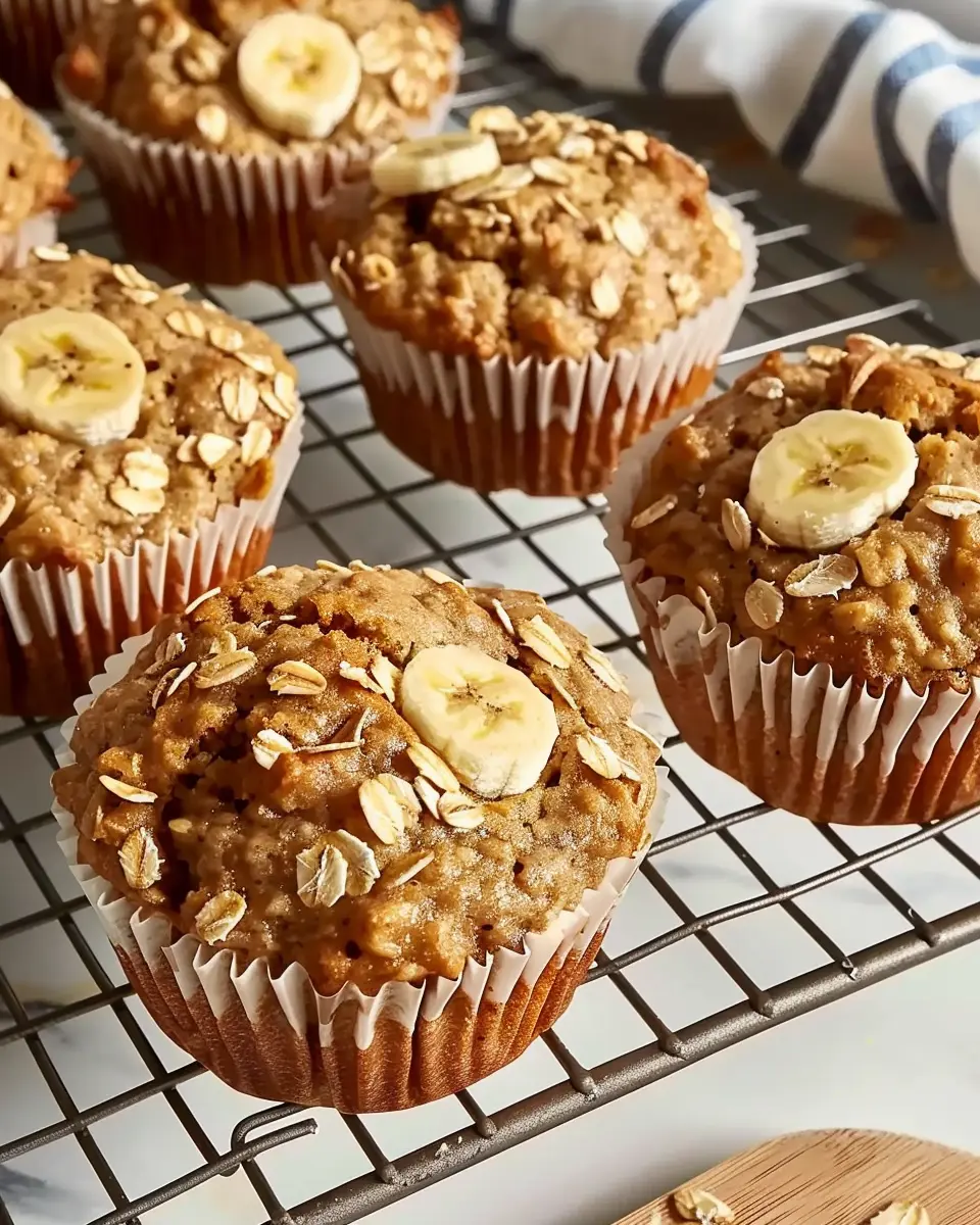 Banana-Oatmeal Muffins: Easy, Healthy Treat for Everyone